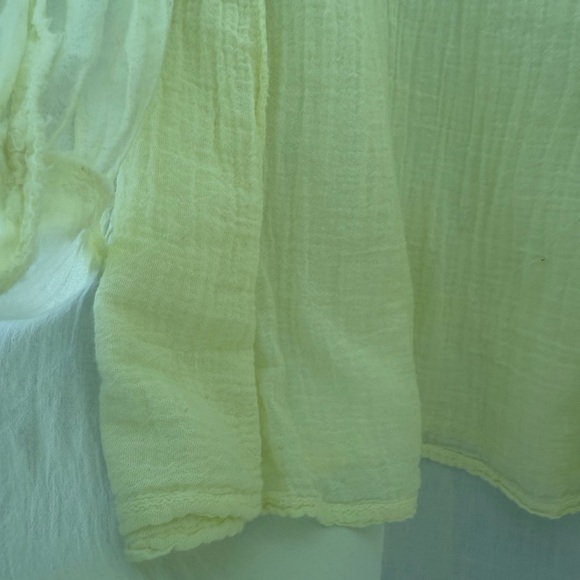 SETTY KOOP Children’s boutique soft yellow cotton dress Size 14/16 youth - Picture 3 of 4